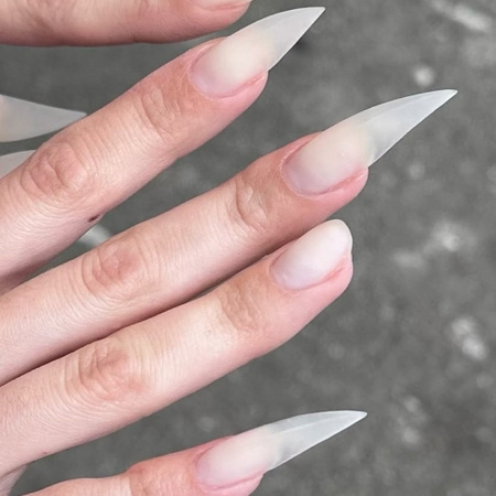 ADORE Formy górne do przedłużania paznokci DUAL NAIL FORMS - Typ 07 cat's claw, 140 szt