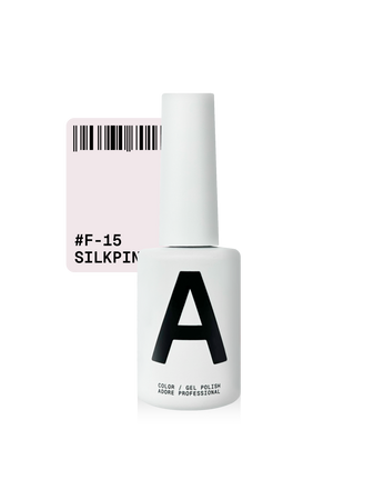 ADORE Lakier hybrydowy do frencha F-15 - silkpink, 12 ml