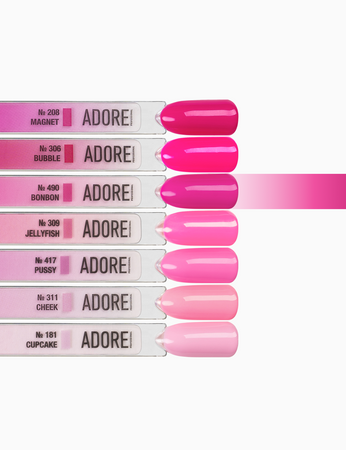 Adore Lakier Hybrydowy 490 Bonbon, 12 ml