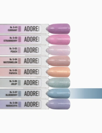 Adore Lakier Hybrydowy S-07 Blueberry, 12 ml
