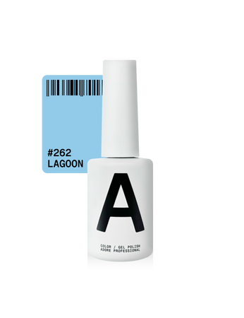 Adore Lakier Hybrydowy 262 Lagoon, 12 ml