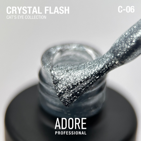  ADORE Lakier hybrydowy Cat's Eye Crystal Flash C-06, 8 ml