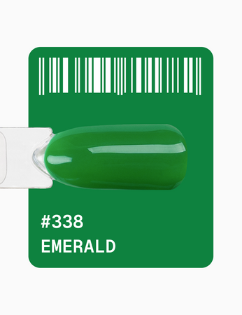 Adore Lakier Hybrydowy 338 Emerald, 12 ml