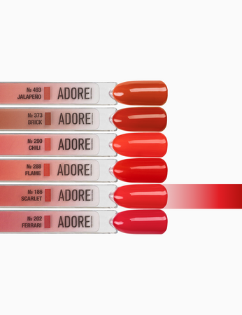 Adore Lakier Hybrydowy 186 Scarlet, 12 ml