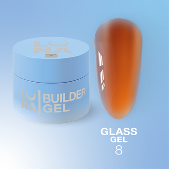 LUNAmoon Glass Gel nr.08 - żel witrażowy, 15 ml