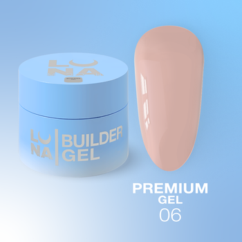 LUNAmoon Premium Gel nr.06, 15 ml