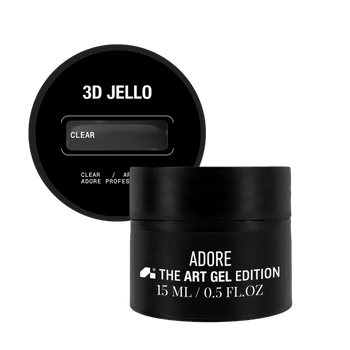 Adore 3D Jello - żel teksturowany do stylizacji paznokci, 15 ml