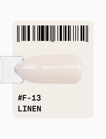 ADORE Lakier hybrydowy do frencha F-13 - linen, 12 ml