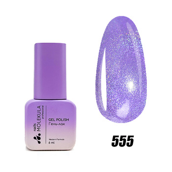Molekula Professional Lakier hybrydowy Holographic Nr.555, 6 ml