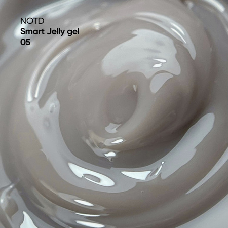 NAILSOFTHEDAY Smart Jelly Gel 05 - jasno-brązowy budujący żel-galaretka, 15 g