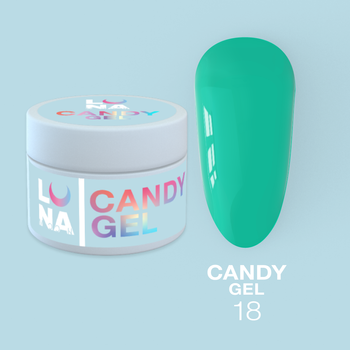 LUNAmoon Candy Gel Nr.18 - żel budujący, 15 ml