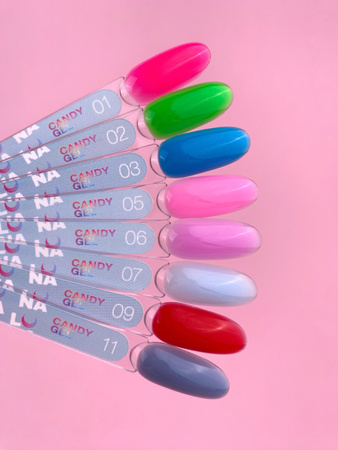 LUNAmoon Candy Gel Nr.07 - żel budujący, 15 ml