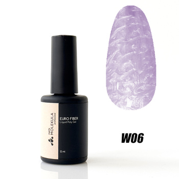 Molekula Professional Euro Fiber Gel W06 Shiras Stone, 12ml