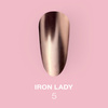 LUNAmoon Zestaw pyłków do paznokci "Iron Lady" — 6 szt.
