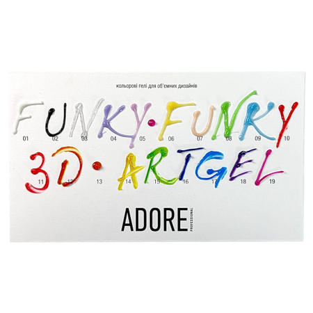 ADORE 3D Funky Art Gel Nr.16, 15ml