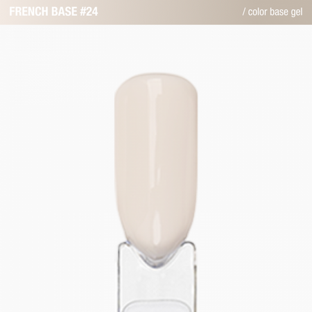 ADORE French Base Nr.24 - vanilla, 15 ml