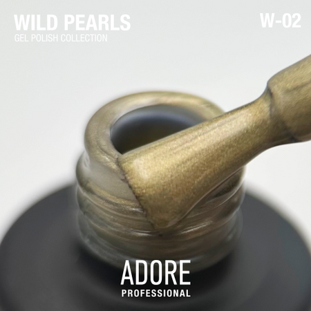 ADORE Perłowy lakier hybrydowy Wild Pearls W-02, 8 ml