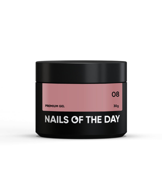 NAILSOFTHEDAY Premium Gel 08 - żel budujący, 30 ml