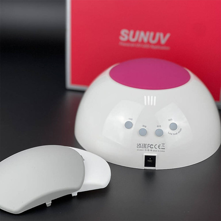 Lampa UV/LED z diodami kwarcowymi SUNUV SUN 2C, 48W do manicure (Oryginalna)