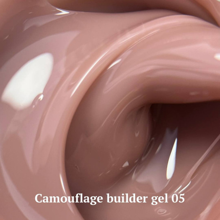 NAILSOFTHEDAY Camouflage Builder Gel 05 - beżowy gęsty żel budujący, 30 g