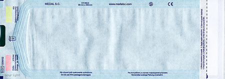 Torebki papierowo-foliowe płaskie Medal 90x260 mm 200 szt.