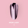 LUNAmoon Zestaw pyłków do paznokci "Iron Lady" — 6 szt.